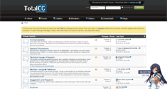 Desktop Screenshot of forum.totalcg.com
